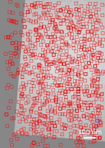FullTilt 3D detections projected onto the tilt image